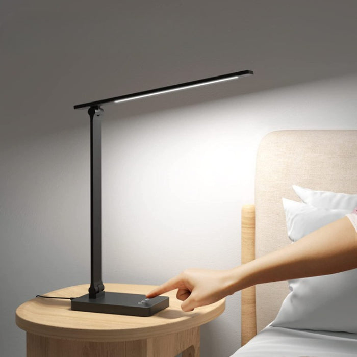 Dimmable Home Office Lamp Touch Control Bright Reading Table Lamp