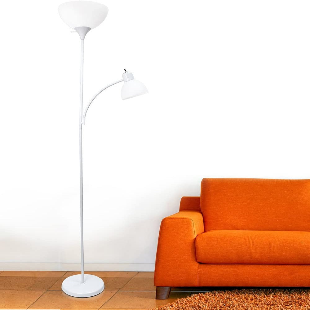 Multicolor LF2000-WHT Reading Light Floor Lamp