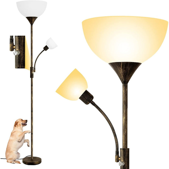 Standing 9W LED Torchiere Floor Lamp
