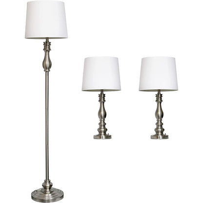 Elegant Designs Three Pack Lamp Set