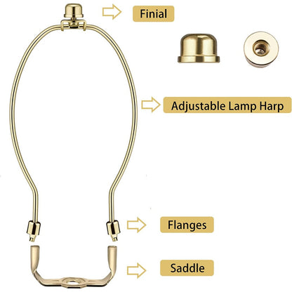 Lamp Harp Holder For Table And Floor Lamp