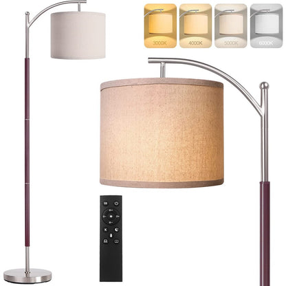 Modern Standing LED Lamp With 2 Lamp Shades