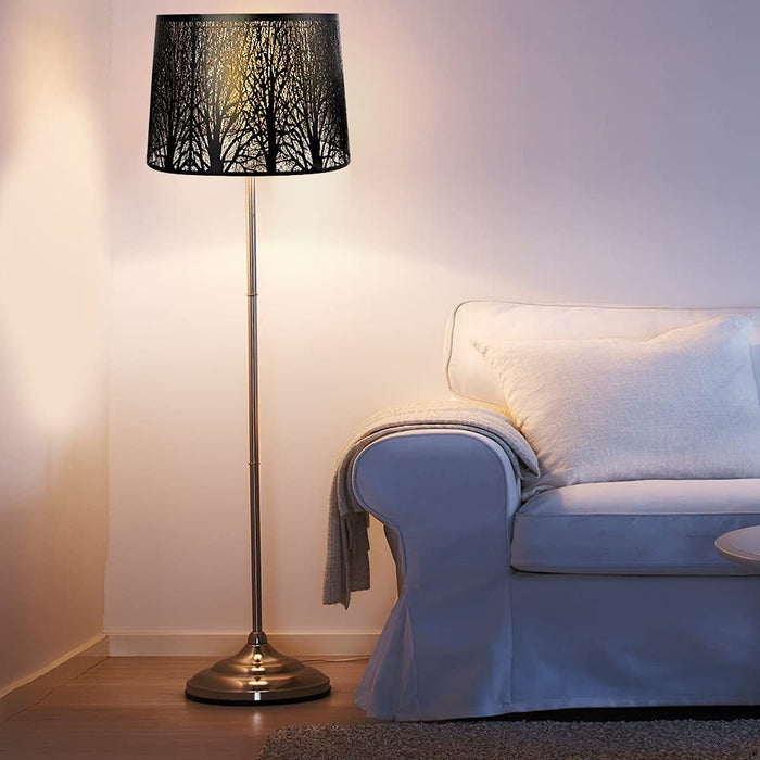 Modern Fashion Drum Big Lampshade | Metal Material, Solid Pattern, Round Shape