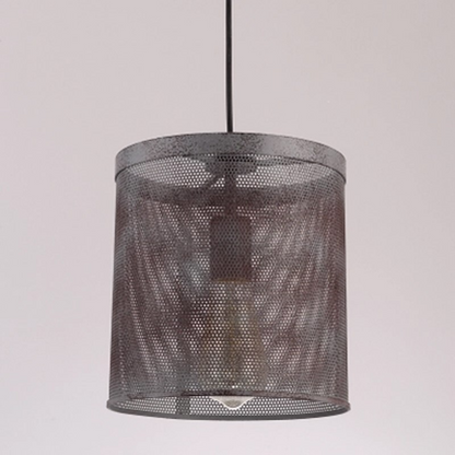 American Rust Iron E27 Bulb Pendant Lighting