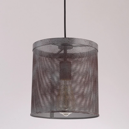 American Rust Iron E27 Bulb Pendant Lighting