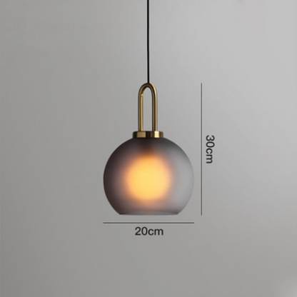 Modern Glass Ball Single Pendant Lamp