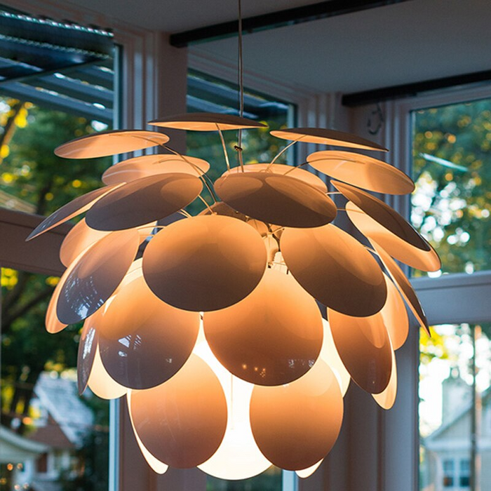 Modern Aluminum Pine Cone Pendant Lamp