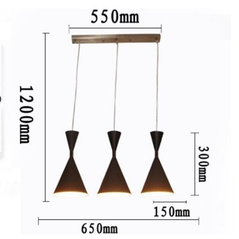 Modern Cone Shape LED Pendant Lamp