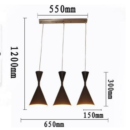 Modern Cone Shape LED Pendant Lamp