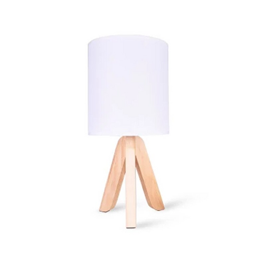 Nordic Tripod Wooded Table Lamp