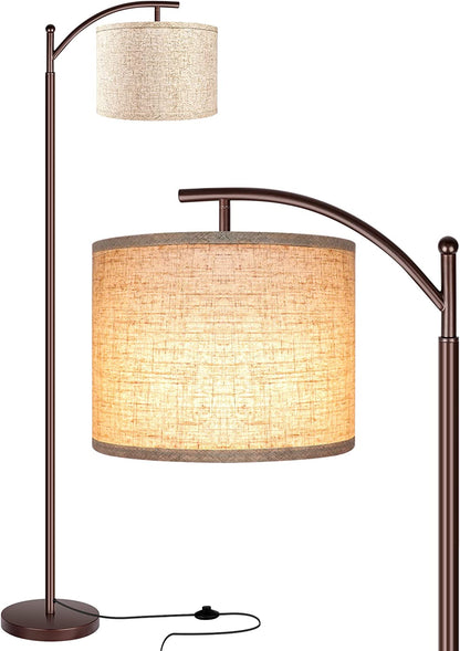 Modern Standing LED Lamp With 2 Lamp Shades