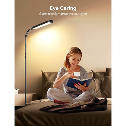 Stepless Adjustable Standing Lamp With 5 Colors And 5 Brightness