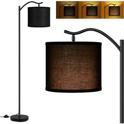 Modern Standing Lamp With Linen Shade