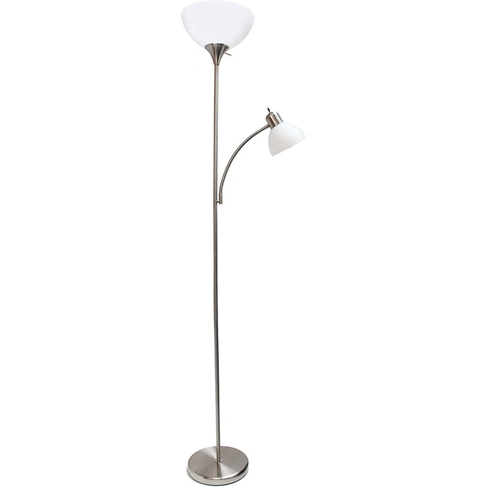 Multicolor LF2000-WHT Reading Light Floor Lamp