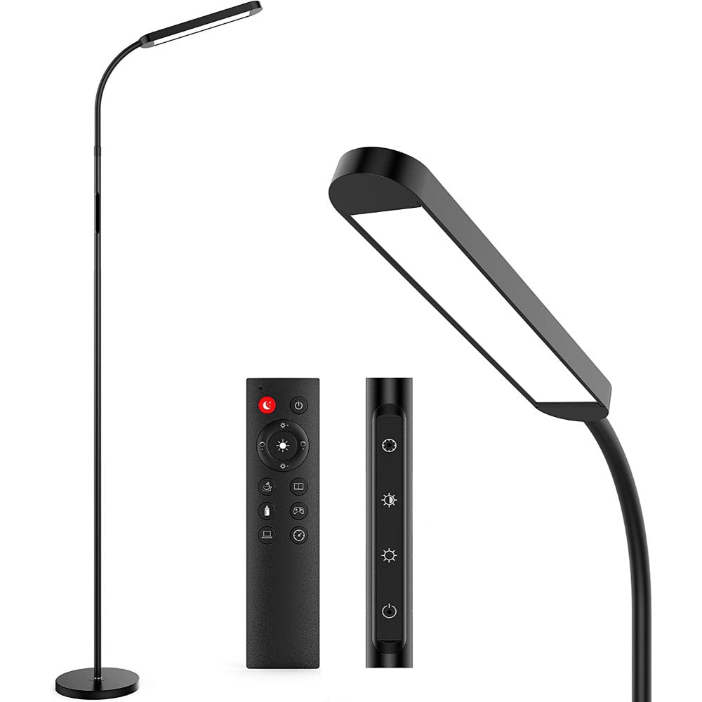 Stepless Adjustable Standing Lamp With 5 Colors And 5 Brightness