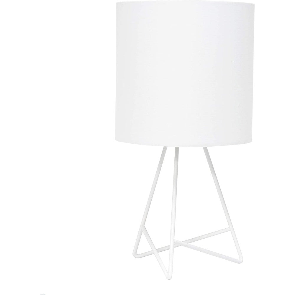 Down To The Wire Fabric Shade Table Lamp