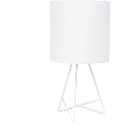 Down To The Wire Fabric Shade Table Lamp