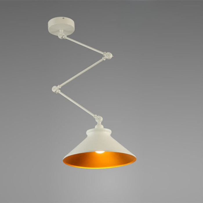 Modern Foldable Pendant Lamp With Bulb