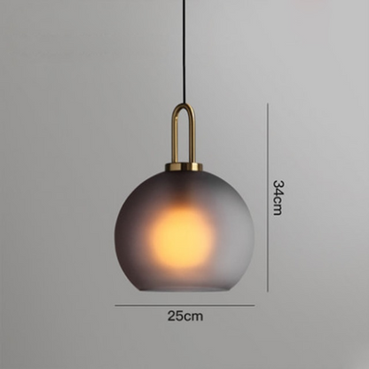 Modern Glass Ball Single Pendant Lamp