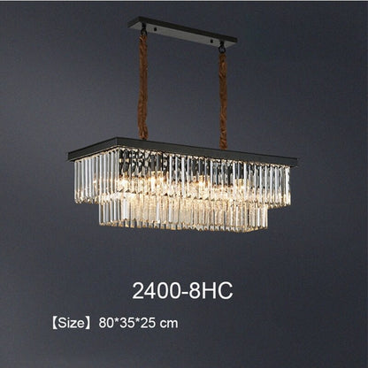 Morden Clear Crystal Ceiling LED Pendant Lamp