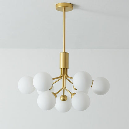 Frosted Glass Ball Nordic Lighting Chandelier