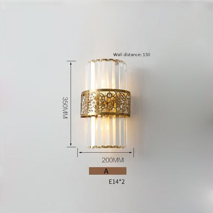 Crystal Luxury Sconce LED Wall Lamp