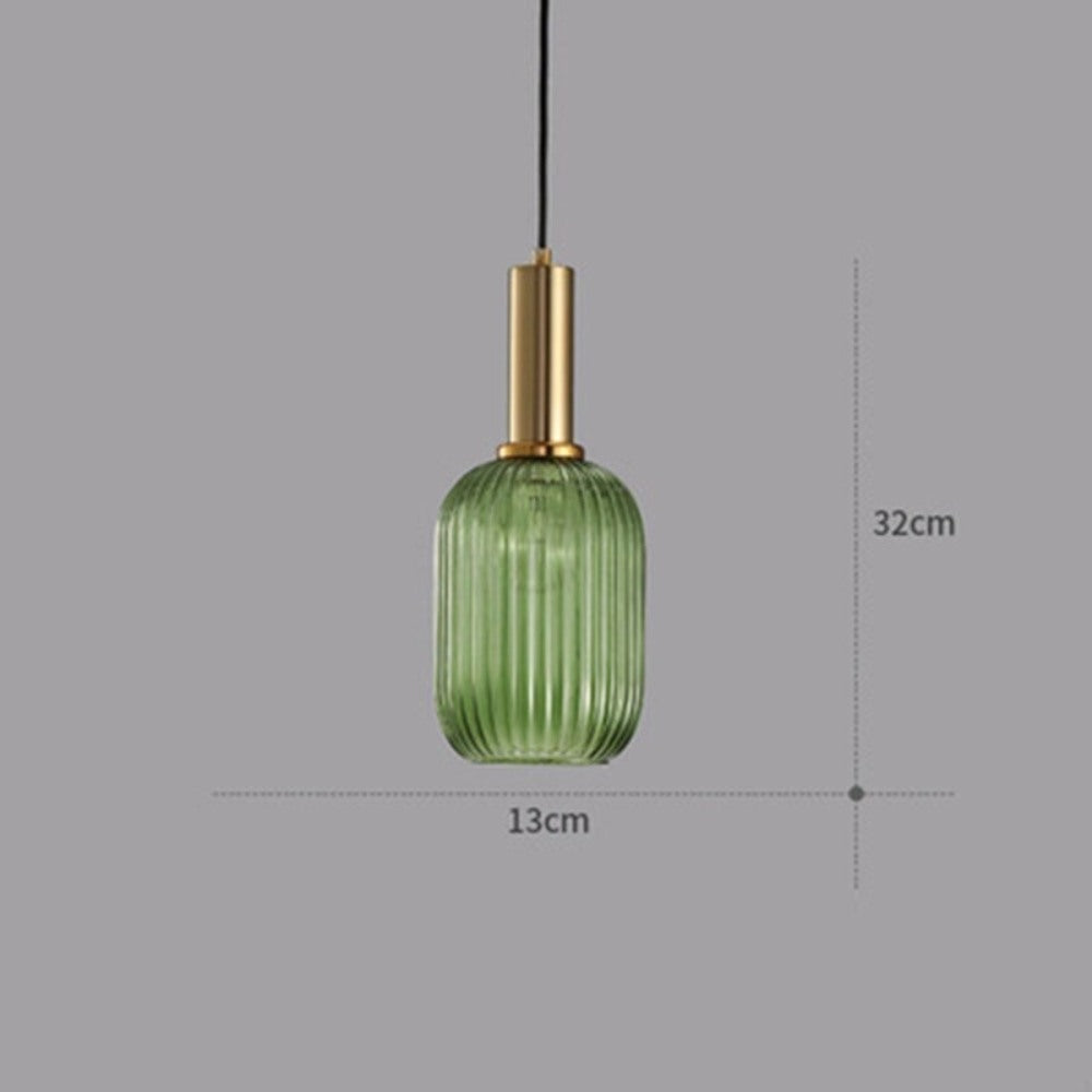 Nordic Dining Room Glass Single Pendant Hanging Lamp