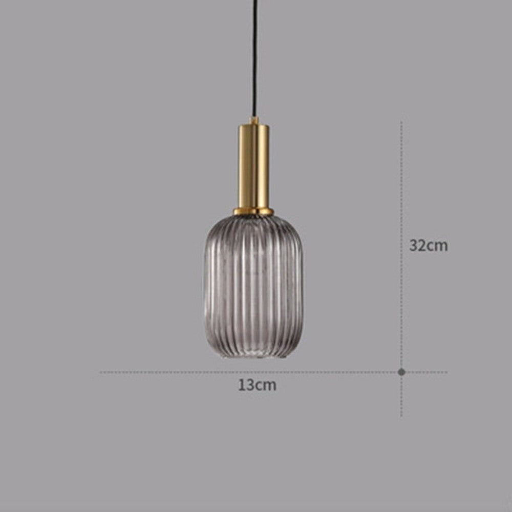 Nordic Dining Room Glass Single Pendant Hanging Lamp