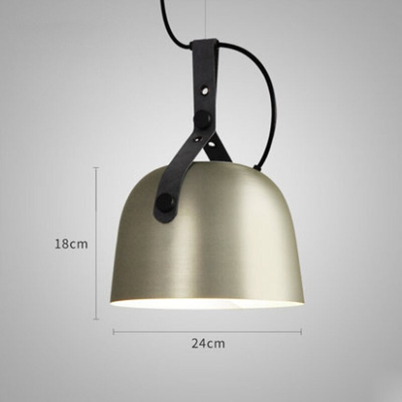 Industrial Wind Design Single Metal Pendant Lamp