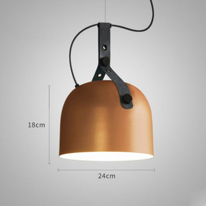 Industrial Wind Design Single Metal Pendant Lamp