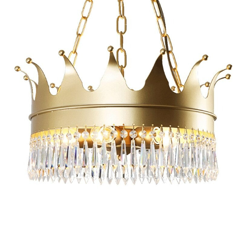 Crown Shaped Ceiling Light Fixture