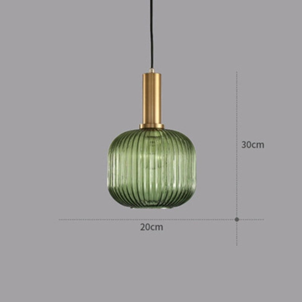 Nordic Dining Room Glass Single Pendant Hanging Lamp