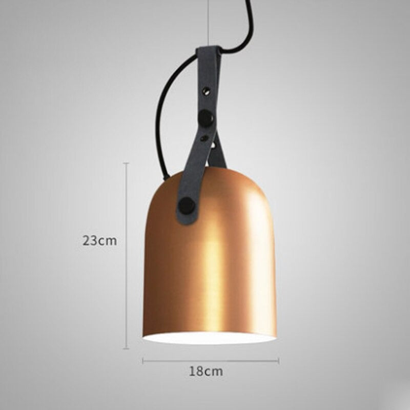 Industrial Wind Design Single Metal Pendant Lamp