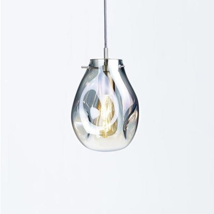 Irregular Design Crystal Glass Single Head Pendant Lamp