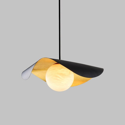 Modern Simple Single Copper Pendant Lamp