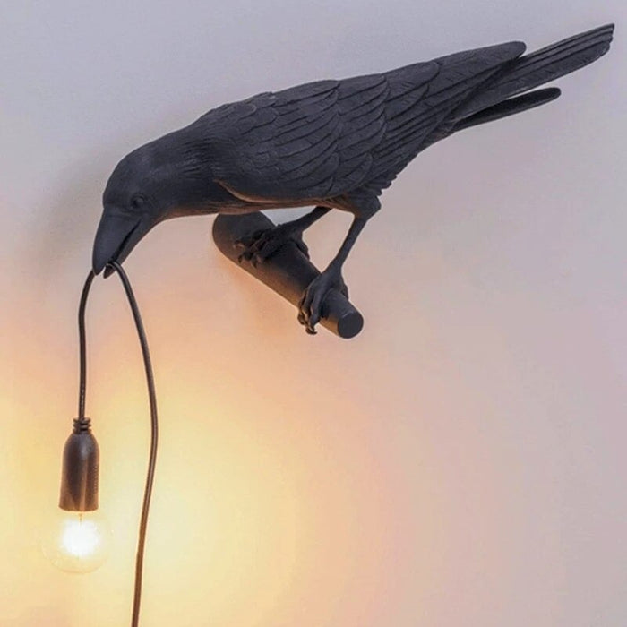 The Resin Bird Table Lamp