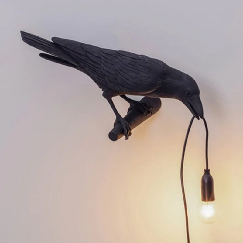 The Resin Bird Table Lamp