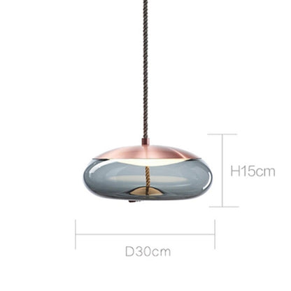 Nordic Design Glass Single Pendant Lamp