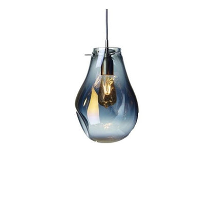 Irregular Design Crystal Glass Single Head Pendant Lamp