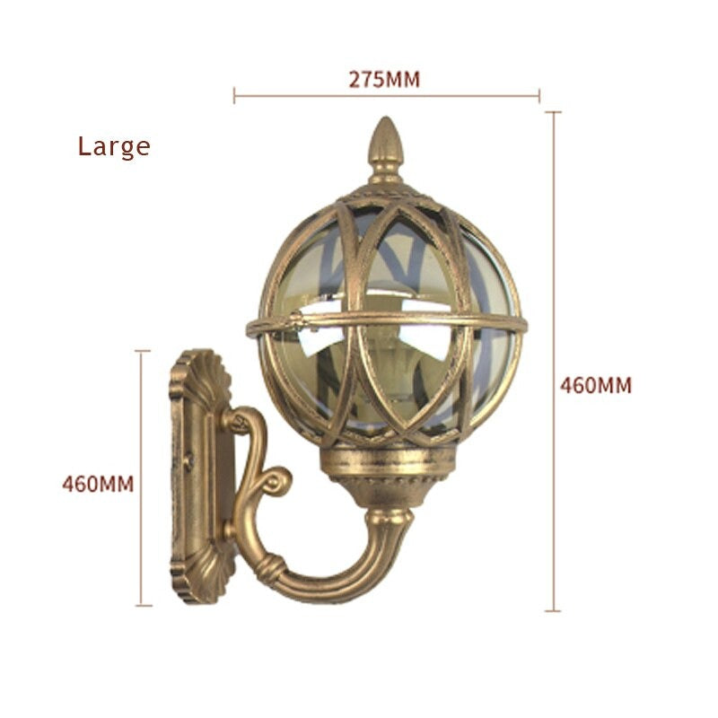 Outdoor Waterproof Anti-Rust Wall Lamp