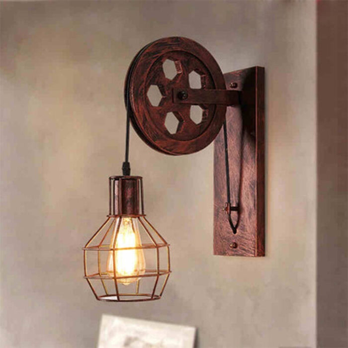 Tieyi Loft Industrial Style Personalized E27 Wall Lamp