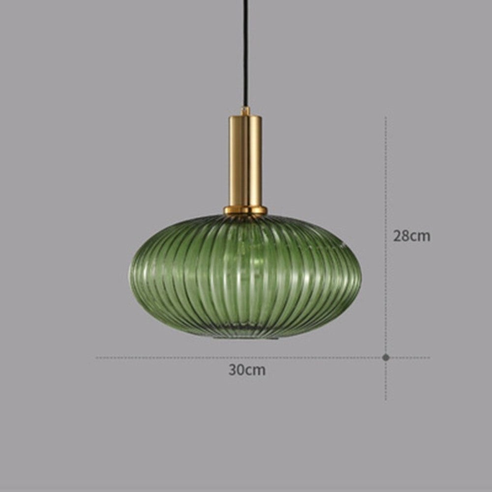 Nordic Dining Room Glass Single Pendant Hanging Lamp