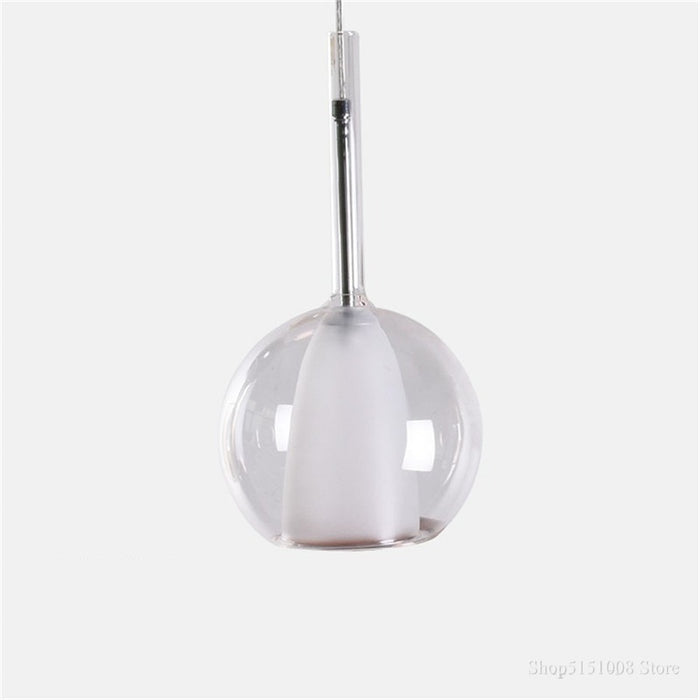 Nordic Creative Bubble Double-Glazed Single Head Pendant Lamp