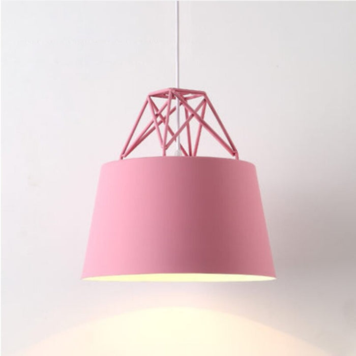 Colorful Single Head Hanging LED Chandelier