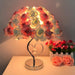 Rose and White Bouquet Tree Light