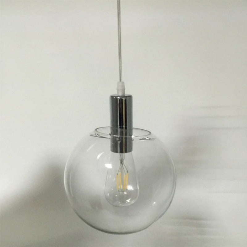 Glass Globe Design Pendant Hanging Light