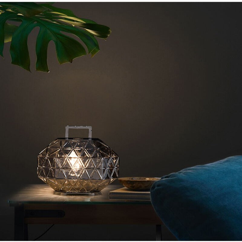 Retro Lantern Design LED Table Lamp