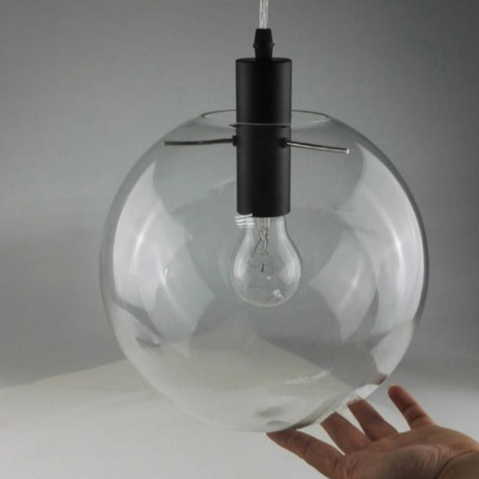 Glass Globe Design Pendant Hanging Light