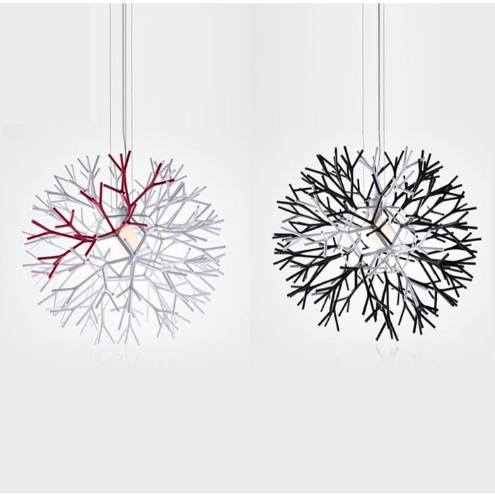 Simple Acrylic Coral Design Creative Pendant Lamp