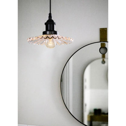 Modern Minimalist Black Painted Iron Pendant Lamp